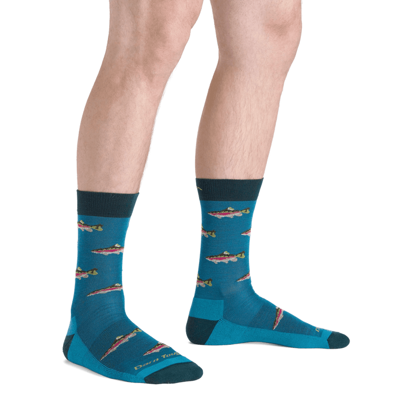 Load image into Gallery viewer, Darn Tough Spey Fly Crew Lightweight Lifestyle Sock - Men&#39;s Darn Tough
