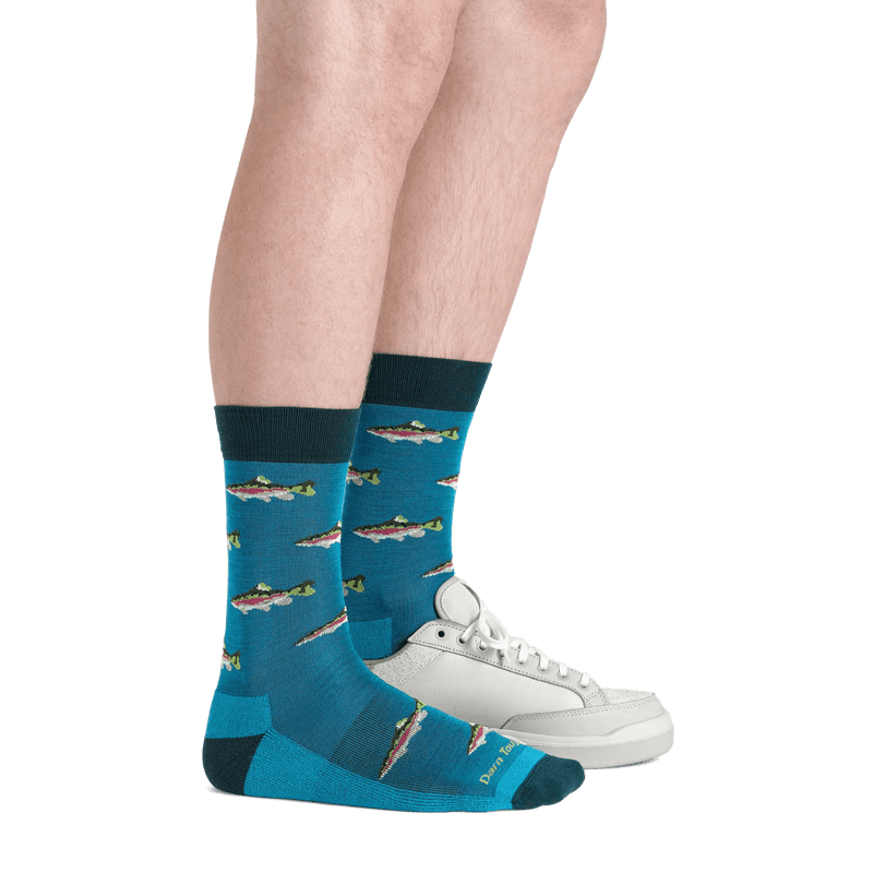 Load image into Gallery viewer, Darn Tough Spey Fly Crew Lightweight Lifestyle Sock - Men&#39;s Darn Tough
