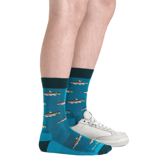 Darn Tough Spey Fly Crew Lightweight Lifestyle Sock - Men's Darn Tough
