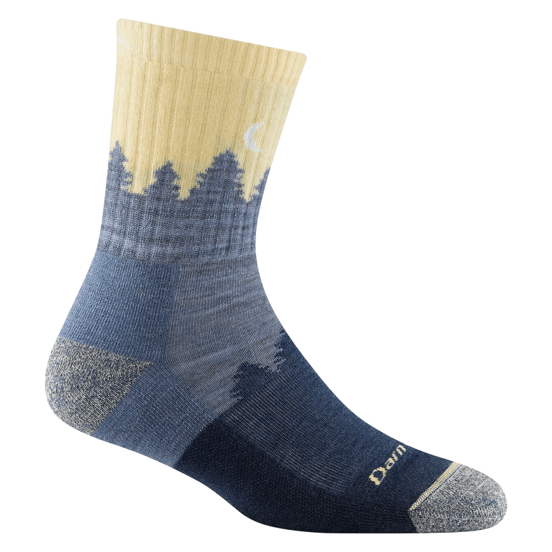 Load image into Gallery viewer, Light Denim / SM Darn Tough Treeline Micro Crew Midweight Hiking Sock - Women&#39;s Darn Tough Treeline Micro Crew Midweight Hiking Sock - Women&#39;s Darn Tough
