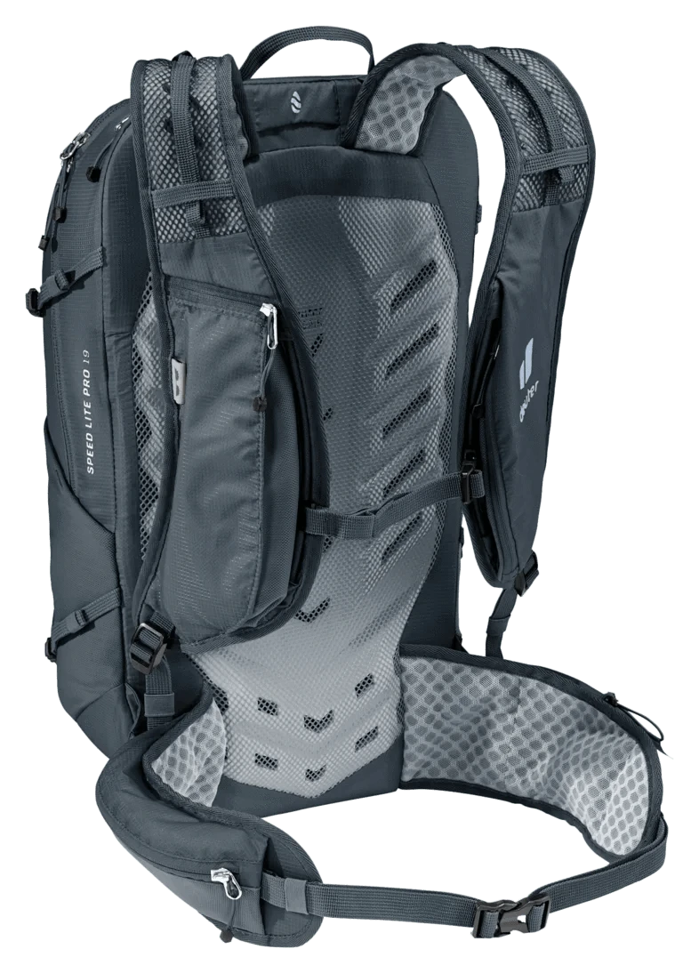 Load image into Gallery viewer, Black Deuter Speed Lite Pro 19 in Black Deuter Speed Lite Pro 19 in Black dueter
