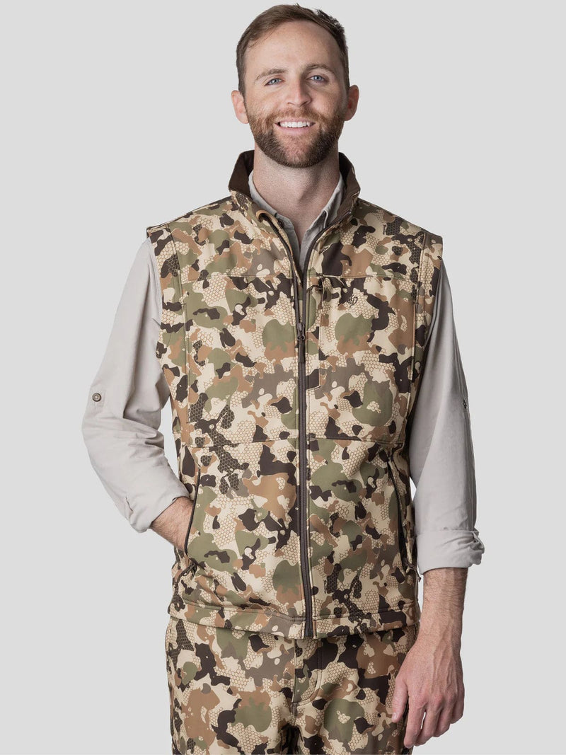 Load image into Gallery viewer, Duck Camp Contact Softshell Vest - Men&#39;s Duck Camp Contact Softshell Vest - Men&#39;s Duck Camp
