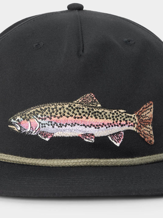 Black Duck Camp Grandpa Hat Rainbow Trout in Black Duck Camp Grandpa Hat Rainbow Trout in Black Duck Camp