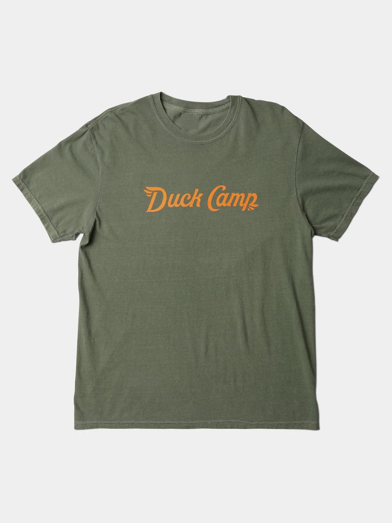 Load image into Gallery viewer, Moss / SM Duck Camp Logo T-Shirt - Men&#39;s Duck Camp
