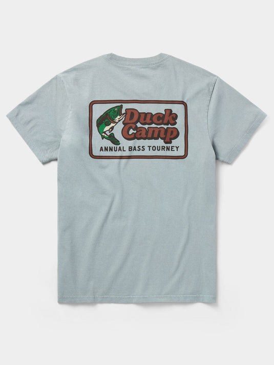 Anchor / MED Duck Camp Men's Bass Tourney Graphic Tee in Anchor Duck Camp Men's Bass Tourney Graphic Tee in Anchor Duck Camp