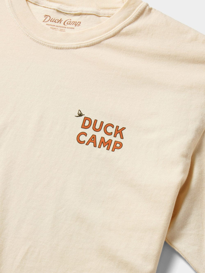 Load image into Gallery viewer, Duck Camp Men's Hunt And Fish Club Graphic Tee in Ivory Duck Camp Men's Hunt And Fish Club Graphic Tee in Ivory Duck Camp

