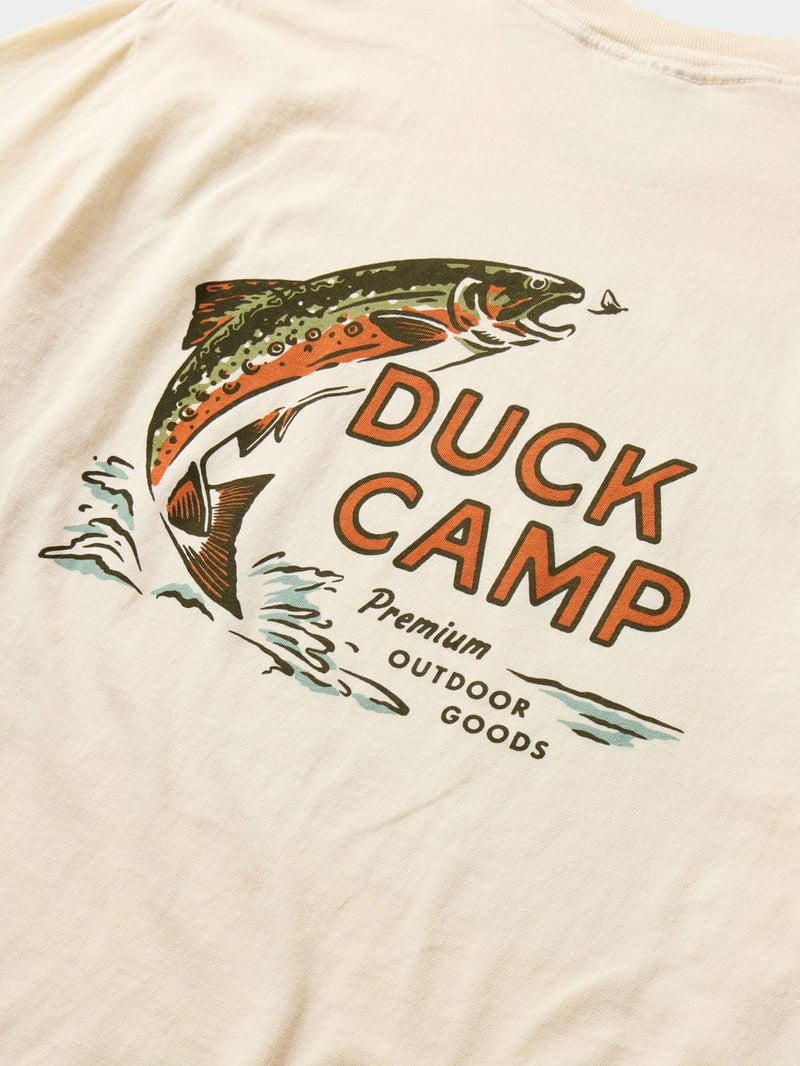 Load image into Gallery viewer, Duck Camp Men's Hunt And Fish Club Graphic Tee in Ivory Duck Camp Men's Hunt And Fish Club Graphic Tee in Ivory Duck Camp
