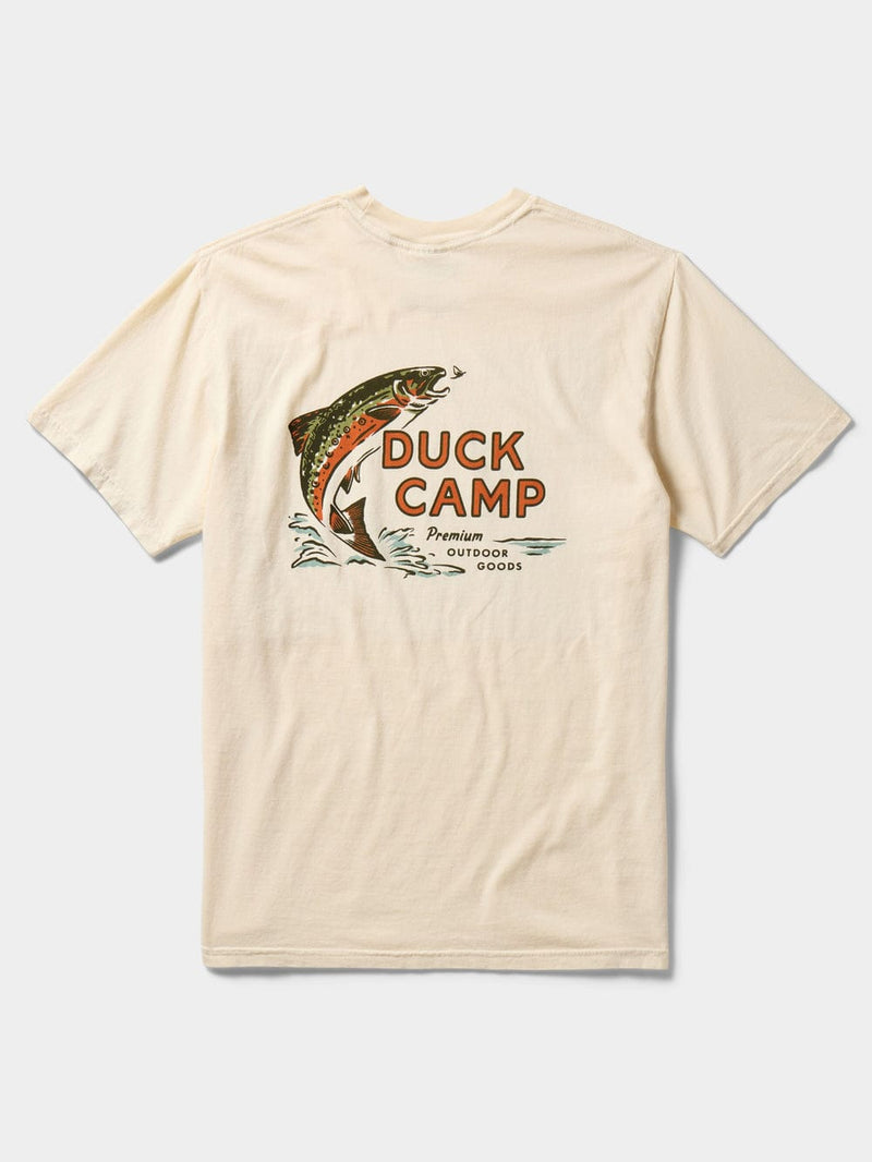 Load image into Gallery viewer, Ivory / MED Duck Camp Men's Hunt And Fish Club Graphic Tee in Ivory Duck Camp Men's Hunt And Fish Club Graphic Tee in Ivory Duck Camp
