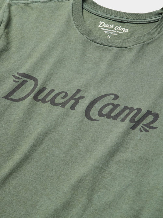 Duck Camp Men's Logo T-Shirt in Willow Duck Camp Men's Logo T-Shirt in Willow Duck Camp