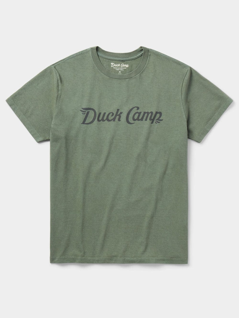 Load image into Gallery viewer, Willow / SM Duck Camp Men's Logo T-Shirt in Willow Duck Camp Men's Logo T-Shirt in Willow Duck Camp
