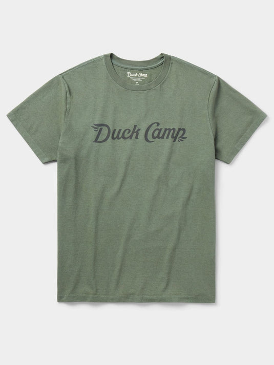 Willow / SM Duck Camp Men's Logo T-Shirt in Willow Duck Camp Men's Logo T-Shirt in Willow Duck Camp