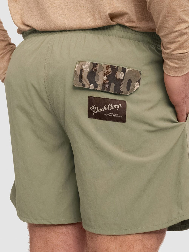 Load image into Gallery viewer, Duck Camp Men's Scout Shorts 5in in Sagebrush Duck Camp Men's Scout Shorts 5in in Sagebrush Duck Camp

