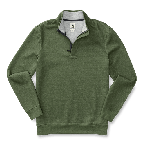 Pine Green / MED Duck Head Bearing Pique Performance 1/4 Zip Pullover - Men's Duck Head Bearing Pique Performance 1/4 Zip Pullover - Men's Duck Head