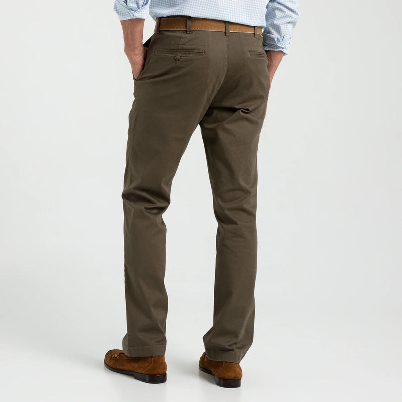 Load image into Gallery viewer, Duck Head Classic Fit Gold School Chino Dark Olive - Men&#39;s Duck Head
