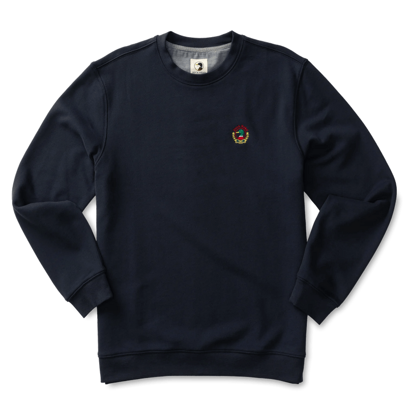 Load image into Gallery viewer, Duck Head Embroidered Crest Crewneck Pullover - Men&#39;s Duck Head
