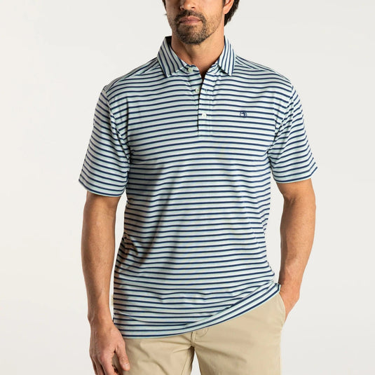 Duck Head Hayes Stripe Performance Polo - Men's Duck Head