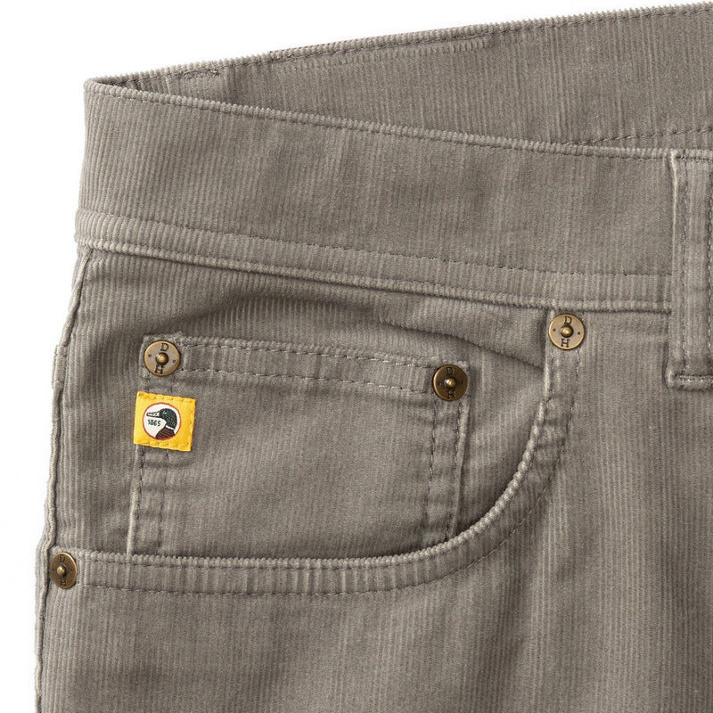 Load image into Gallery viewer, Duck Head Holston Corduroy 5-Pocket Pants in Brushed Nickel - Men&#39;s Duck Head
