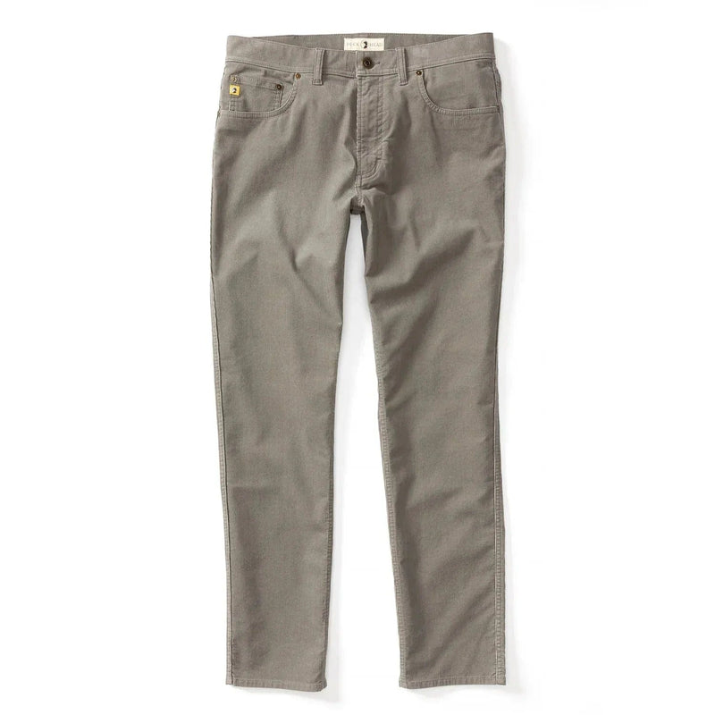 Load image into Gallery viewer, Duck Head Holston Corduroy 5-Pocket Pants in Brushed Nickel - Men&#39;s Duck Head
