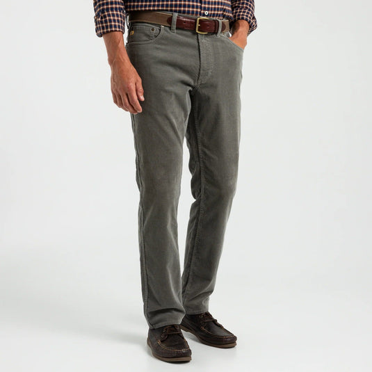 Duck Head Holston Corduroy 5-Pocket Pants in Castor Grey - Men's Duck Head Holston Corduroy 5-Pocket Pants in Castor Grey - Men's Duck Head