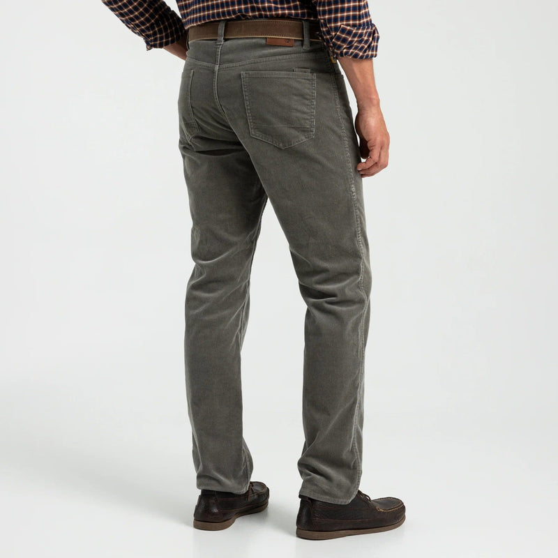 Load image into Gallery viewer, Duck Head Holston Corduroy 5-Pocket Pants in Castor Grey - Men&#39;s Duck Head Holston Corduroy 5-Pocket Pants in Castor Grey - Men&#39;s Duck Head
