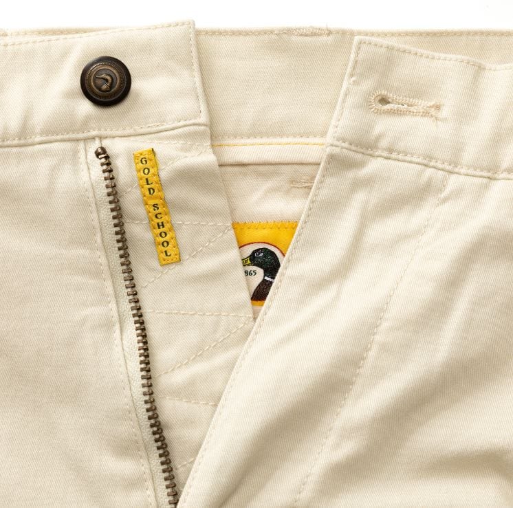 Load image into Gallery viewer, Duck Head Men&#39;s Classic Gold School Chino in Stone Duck Head Men&#39;s Classic Gold School Chino in Stone Duck Head
