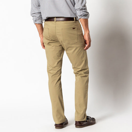 Duck Head Men's Shoreline Five-Pocket Pant in Woodland Khaki Duck Head Men's Shoreline Five-Pocket Pant in Woodland Khaki Duck Head
