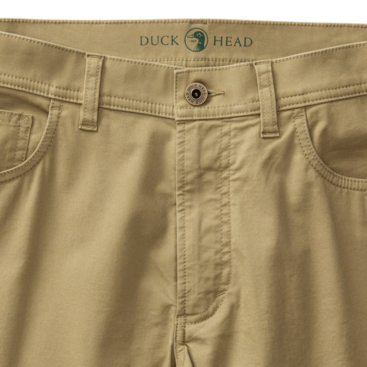 Duck Head Men's Shoreline Five-Pocket Pant in Woodland Khaki Duck Head Men's Shoreline Five-Pocket Pant in Woodland Khaki Duck Head