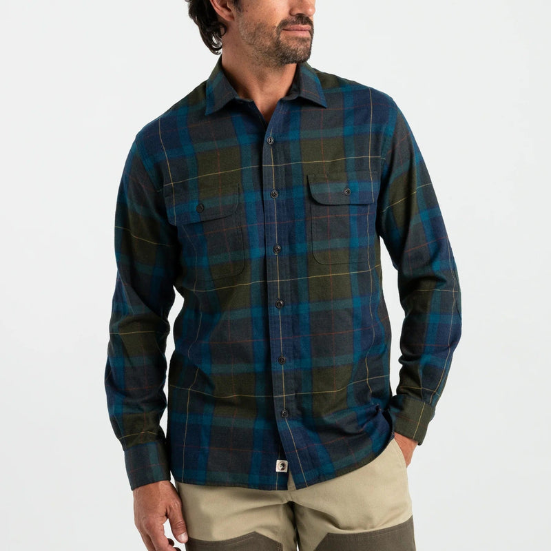 Load image into Gallery viewer, Duck Head Performance Flannel Sport Shirt Holman Plaid - Men&#39;s Duck Head Performance Flannel Sport Shirt Holman Plaid - Men&#39;s Duck Head
