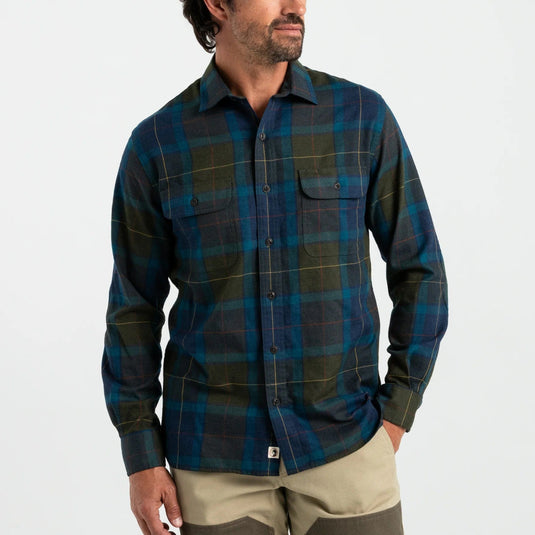 Duck Head Performance Flannel Sport Shirt Holman Plaid - Men's Duck Head Performance Flannel Sport Shirt Holman Plaid - Men's Duck Head