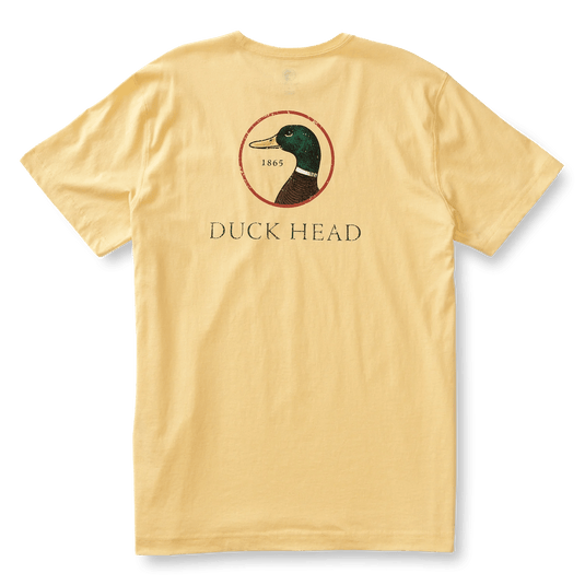 Golden Yellow / SM Duck Head Short Sleeve Logo T-Shirt - Men's Duck Head