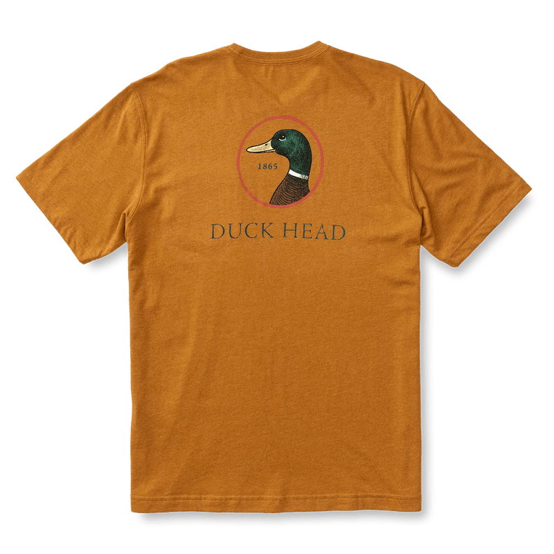 Load image into Gallery viewer, Honey Brown / SM Duck Head Short Sleeve Logo T-Shirt - Men&#39;s Duck Head
