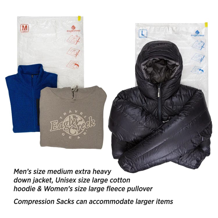 Load image into Gallery viewer, Clear Eagle Creek Pack-It Compression Sac Set M/L Eagle Creek
