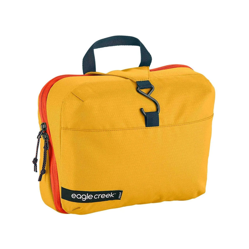 Load image into Gallery viewer, Sahara Yellow Eagle Creek Reveal Hanging Toiletry Kit EAGLE CREEK
