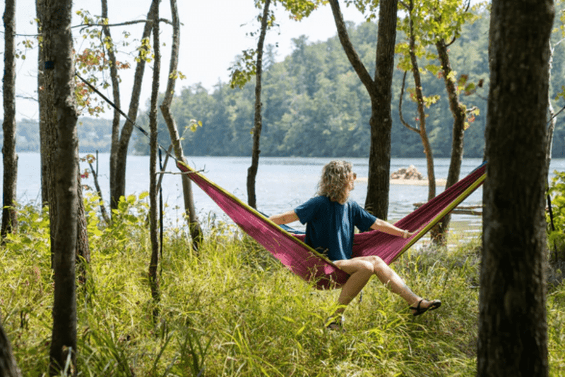 Load image into Gallery viewer, Seafoam Berry Melon Eno Doublenest Hammock in Seafoam Berry Melon Eno Doublenest Hammock in Seafoam Berry Melon Eno
