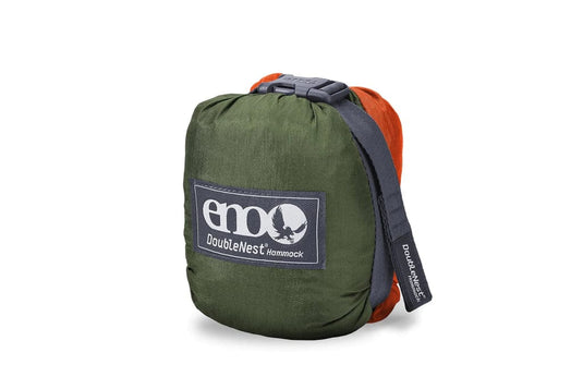 Olive/Orange Eno DoubleNest Hammock - Olive/Orange Eno