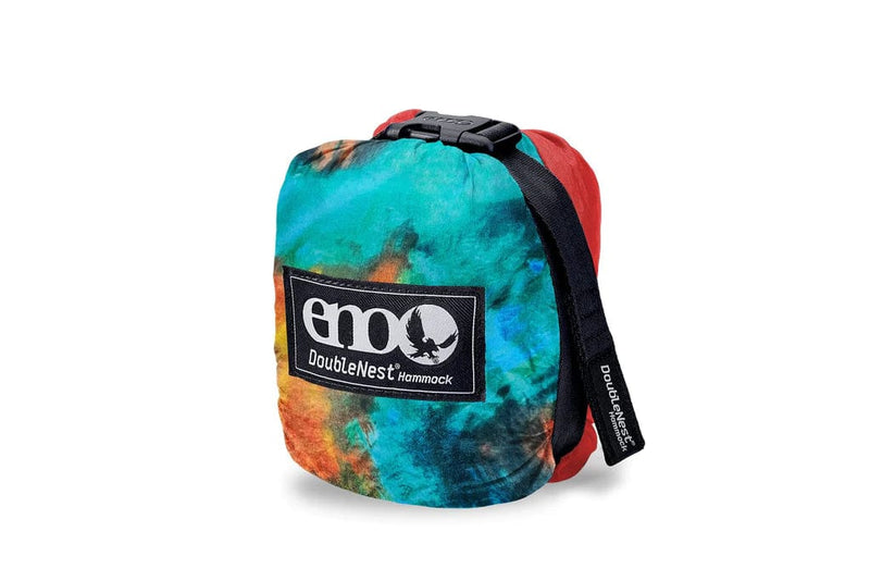 Load image into Gallery viewer, TieDye-Red Eno Doublenest Print Hammock Tie-Dye Red Eno
