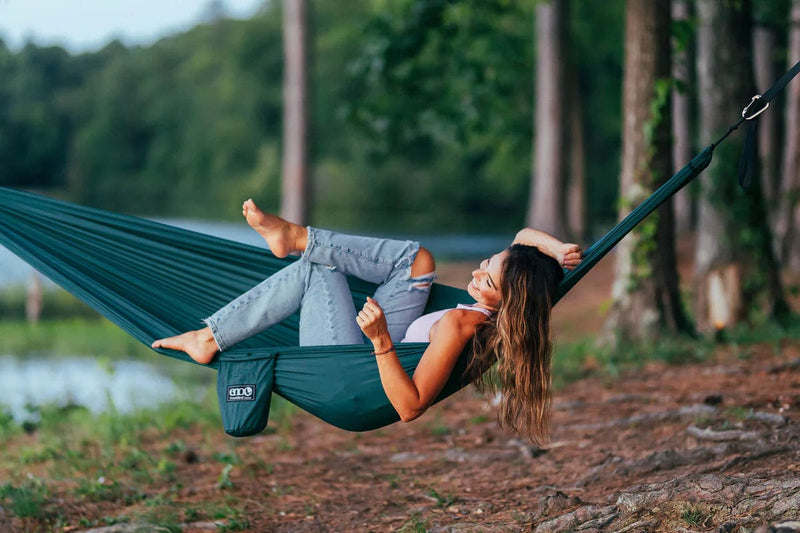 Load image into Gallery viewer, Marine ENO Travelnest Hammock + Straps Combo ENO Travelnest Hammock + Straps Combo ENO
