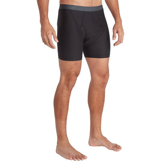 XL / Black ExOfficio Men's Give-N-Go 2.0 Boxer Brief in Black ExOfficio Men's Give-N-Go 2.0 Boxer Brief in Black ExOfficio