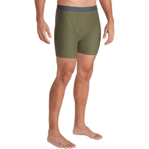 XL / Nori ExOfficio Men's Give-N-Go 2.0 Boxer Brief in Nori ExOfficio Men's Give-N-Go 2.0 Boxer Brief in Nori ExOfficio