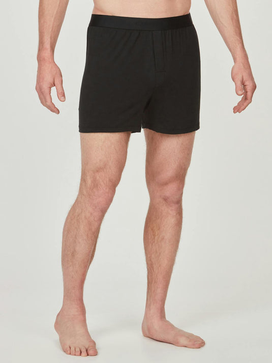 L / Black ExOfficio Men's Give-N-Go 2.0 Boxer in Black ExOfficio Men's Give-N-Go 2.0 Boxer in Black ExOfficio