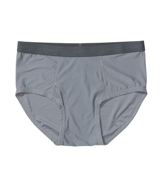 Steel Onyx / MED ExOfficio Men's Give-N-Go Brief 2.0 in Steel Onyx ExOfficio Men's Give-N-Go Brief 2.0 in Steel Onyx ExOfficio