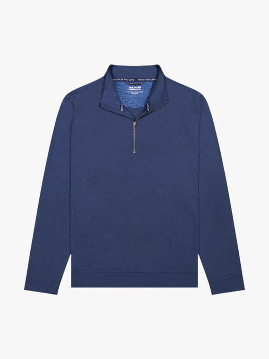 Navy / SM Fair Harbor Compass Quarter Zip in Navy Fair Harbor Compass Quarter Zip in Navy Fair Harbor