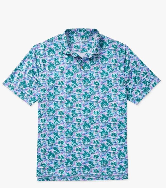 Load image into Gallery viewer, 420 - Blue Paradise / MED Fair Harbor Men&#39;s Compass Polo Fair Harbor Men&#39;s Compass Polo Fair Harbor
