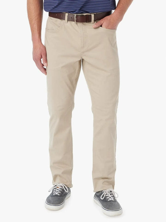Fair Harbor Men's Horizon Stretch 5 Pocket Pant in Khaki Fair Harbor Men's Horizon Stretch 5 Pocket Pant in Khaki Fair Harbor