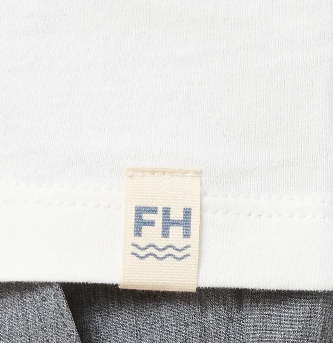 Load image into Gallery viewer, Fair Harbor Men&#39;s Kismet Tee in White Fair Harbor Men&#39;s Kismet Tee in White Fair Harbor
