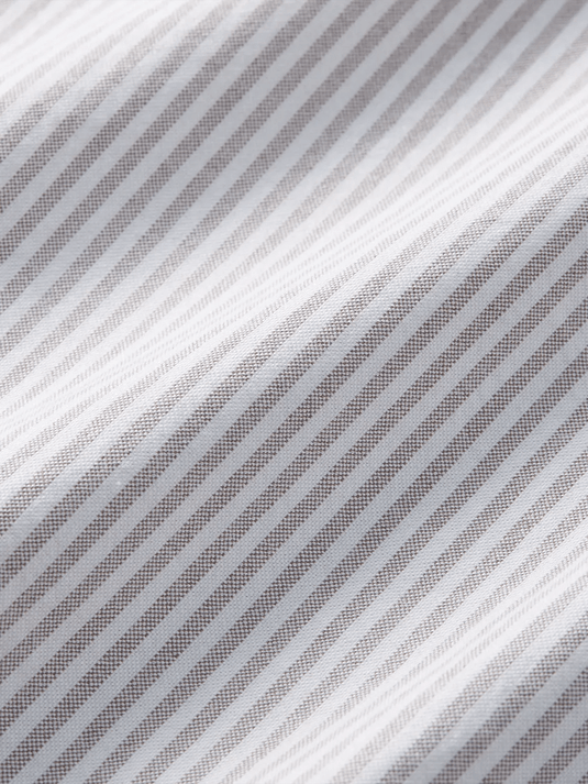 Fair Harbor Men's Salty Oxford Shirt in Oak Stripe Fair Harbor Men's Salty Oxford Shirt in Oak Stripe Fair Harbor