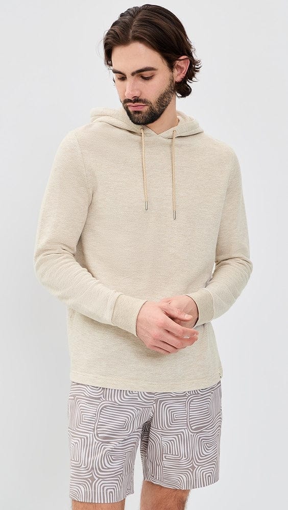Load image into Gallery viewer, Natural / SM Fair Harbor Men's Tailwind Hoodie Fair Harbor Men's Tailwind Hoodie Fair Harbor
