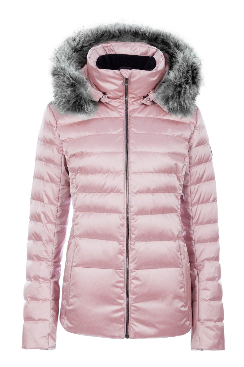 Load image into Gallery viewer, Tea Rose / 4 Fera Julia Luxe Parka w/ Faux Fur - Women&#39;s Fera Julia Luxe Parka w/ Faux Fur - Women&#39;s Fera
