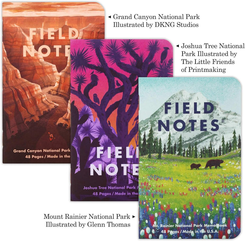 Load image into Gallery viewer, Field Notes National Parks Pack B Field Notes National Parks Pack B FIELD NOTES
