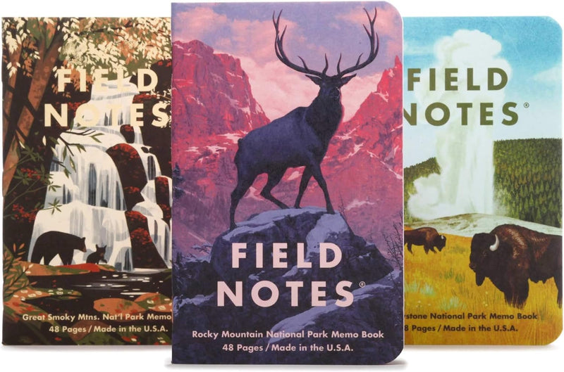 Load image into Gallery viewer, FIeld Notes National Parks Pack C FIeld Notes National Parks Pack C FIELD NOTES
